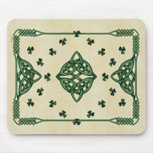 Celtic Knots Mousepad (Front)