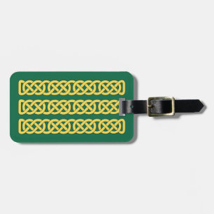 Celtic Knotwork Band Luggage Tag