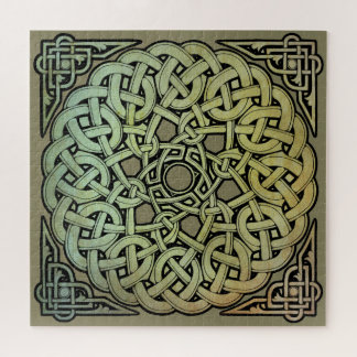 Celtic Knotwork Mandala Jigsaw Puzzle