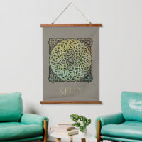 Celtic Knotwork Mandala Personalised