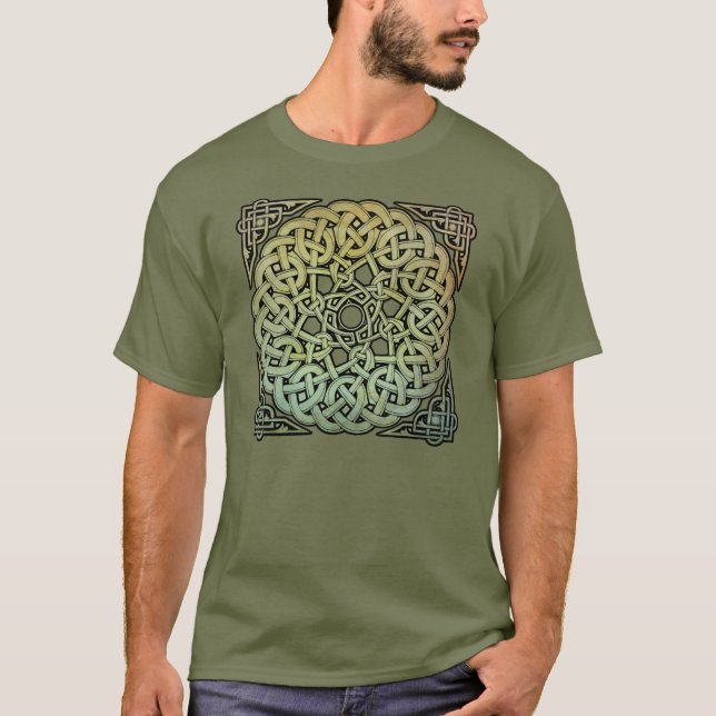 Celtic Knotwork Mandala T-Shirt (Front)