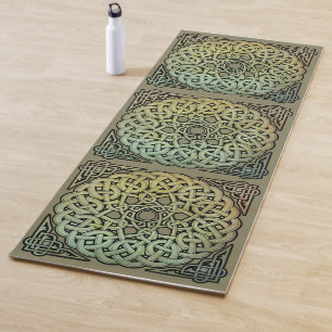 Celtic Knotwork Mandala Yoga Mat