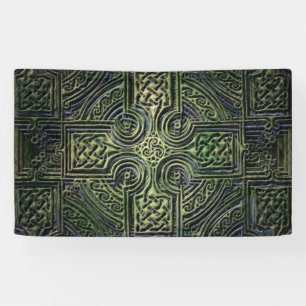 Celtic knotwork St. Patrick's Day Banner