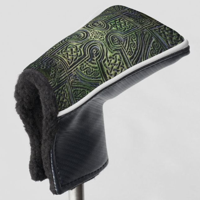 Celtic knotwork St. Patrick's Day Golf Head Cover (3/4 Front)