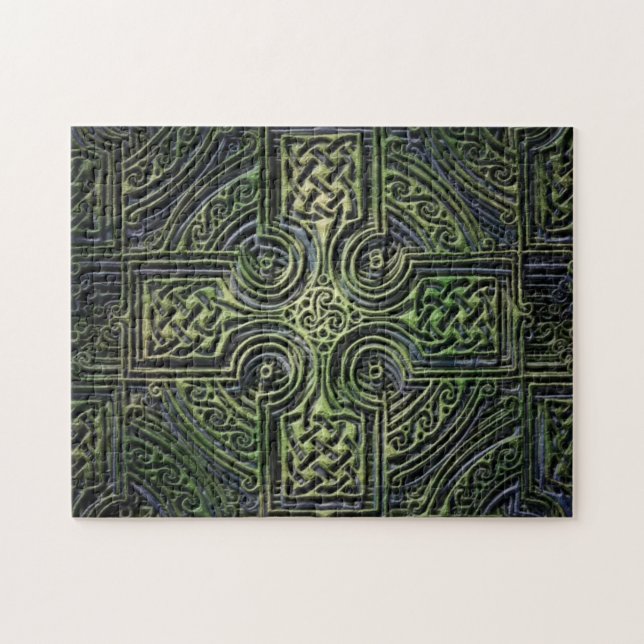 Celtic knotwork St. Patrick's Day Jigsaw Puzzle (Horizontal)