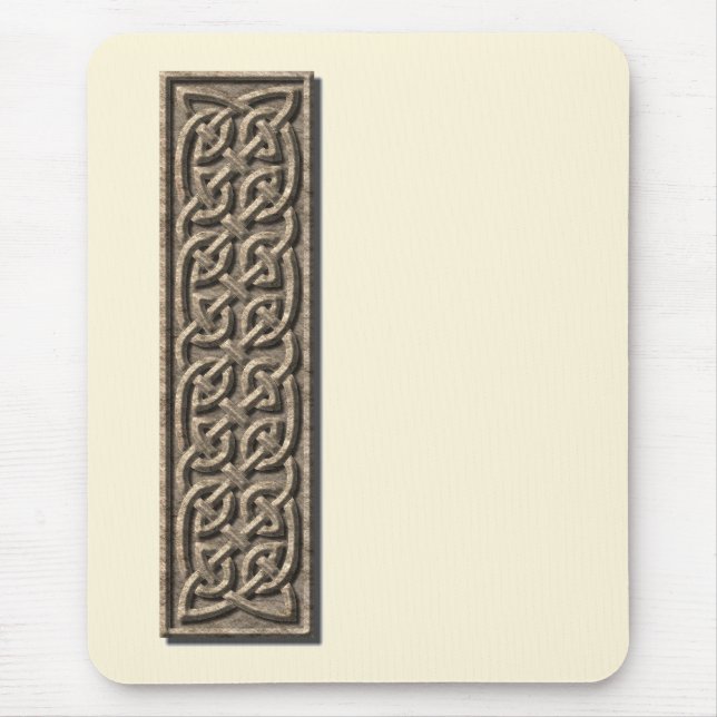 Celtic Knotwork - Stone 2 Mouse Mat (Front)