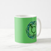 Celtic Knotwork Transgender Symbol Coffee Mug (Front Right)