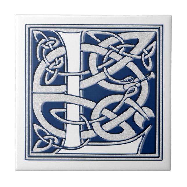Celtic L Monogram Tile (Front)