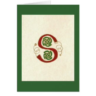 CELTIC LETTER S