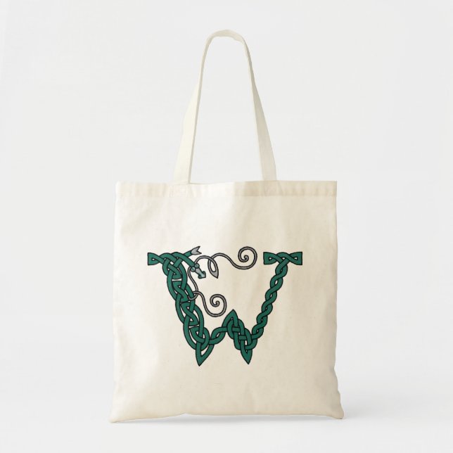 Celtic Letter W bag (Front)