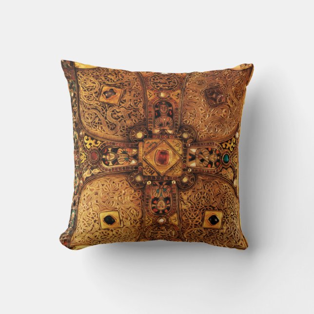 Celtic Lindau Gospels Cushion (Front)