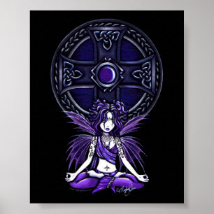 "Celtic Lotus" Yoga Chic Fairy Posters