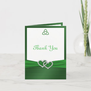Celtic Love Knot Thank You Note Card