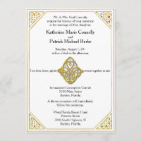 Celtic Love Knot Wedding Invitations