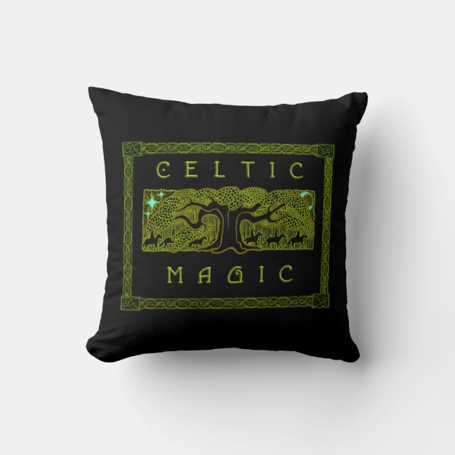 Celtic Magic - The Great Tree Pillow (Front)