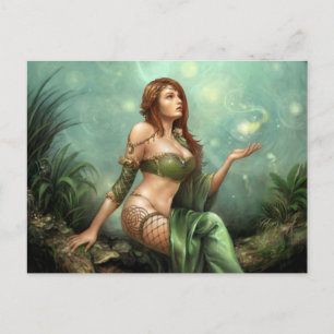 Celtic Maiden, Postcard