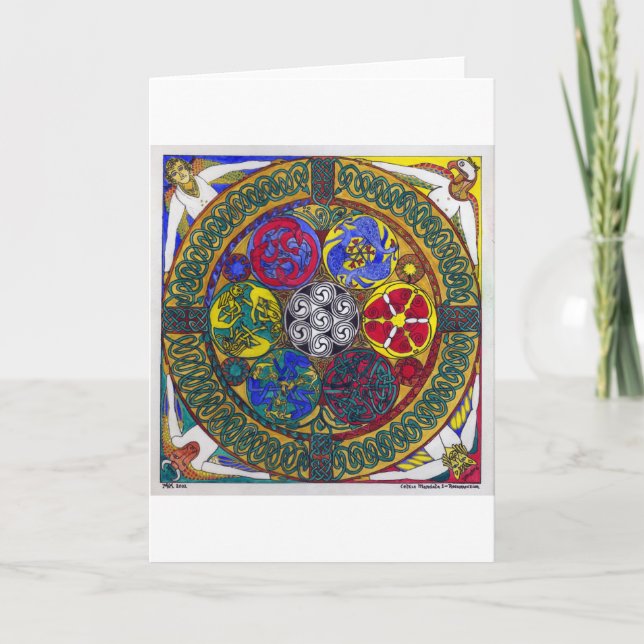 Celtic Mandala 1: Resurrection (card) Card (Front)