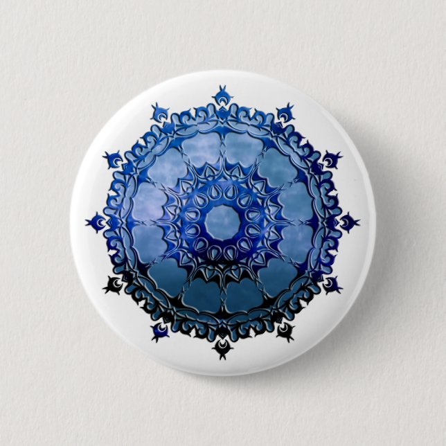 Celtic Mandala 6 Cm Round Badge (Front)