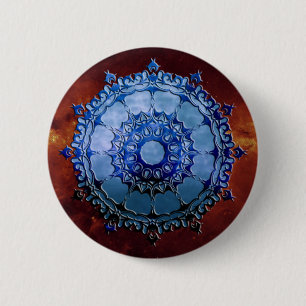 Celtic Mandala 6 Cm Round Badge