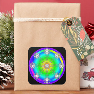 Celtic Mandala  Square Sticker