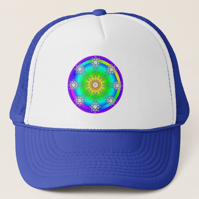 Celtic Mandala Trucker Hat (Front)