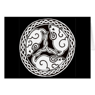Celtic Mice card 2