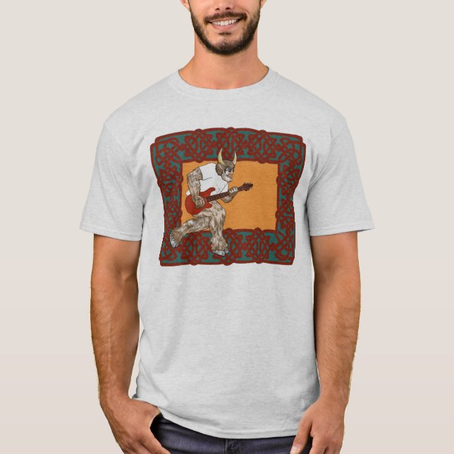 Celtic Minotaur Guitar Shirt (Front)