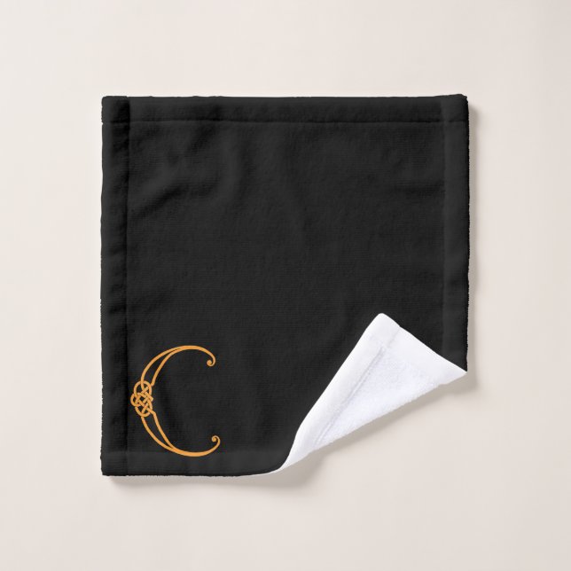 Celtic Monogram C Wash Cloth (Wash Cloth)