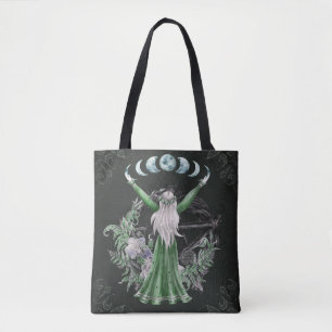 Celtic Moon Goddess  Tote Bag