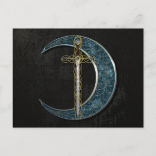 Celtic Moon Postcard