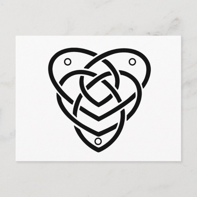 Celtic Motherhood Knot Postcard (Front)