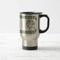 Celtic Mug, Herne Deer Design #2