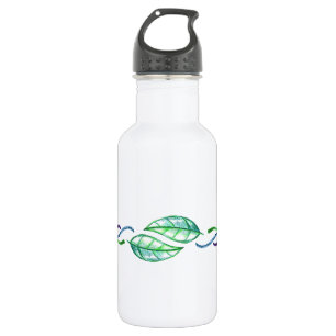 Celtic Multicolor Leaf Border Desgin 532 Ml Water Bottle