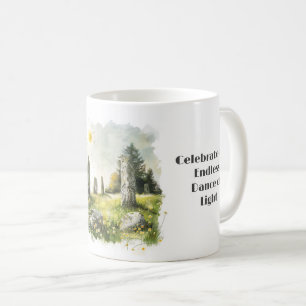 Celtic Mythology and Sun Symbols Litha Coffee Mug