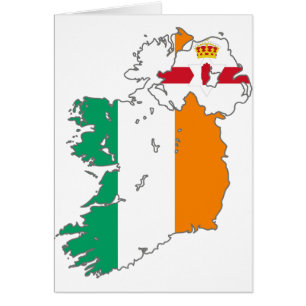 Celtic Nation Irish Map
