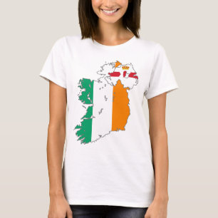 Celtic Nation Irish Map T-Shirt