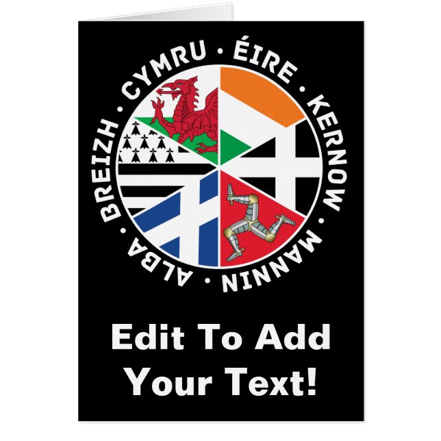 Celtic Nations Flags (Front)