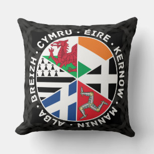 Celtic Nations Flags Cushion