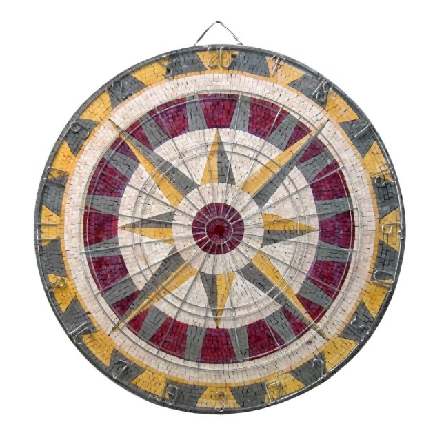 Celtic Nautical Compass Dartboard (Front)