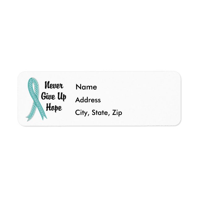 Celtic Never Give Up Hope Cervical Cancer (Front)