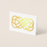 Celtic Neverending Knot - blank inside