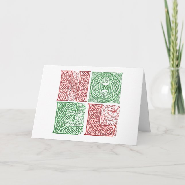 Celtic Noel Card (Front)