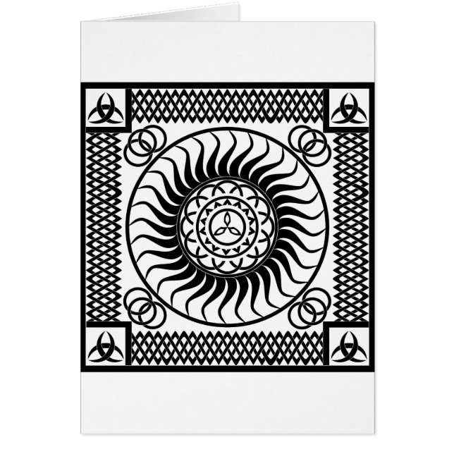 Celtic ornament Single (Front)