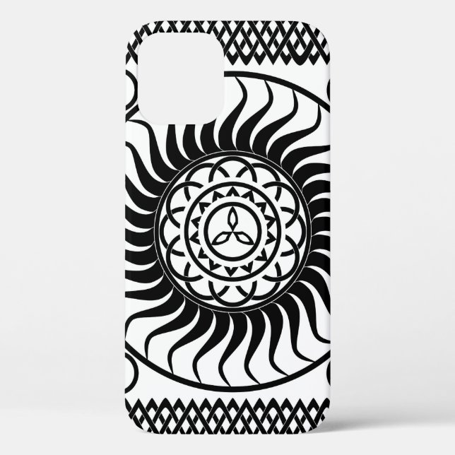 Celtic ornament single Case-Mate iPhone case (Back)