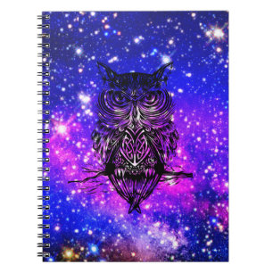 Celtic owl universe notebook