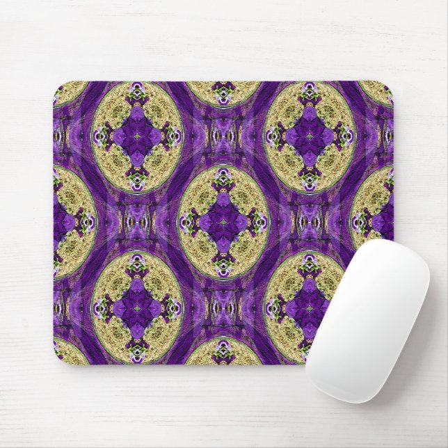 Celtic Pansies...... Mouse Mat (With Mouse)
