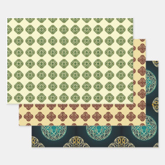 Celtic Pattern Gift Wrap