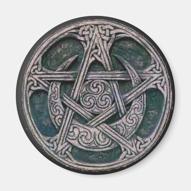 celtic pentacle magnet (Front)