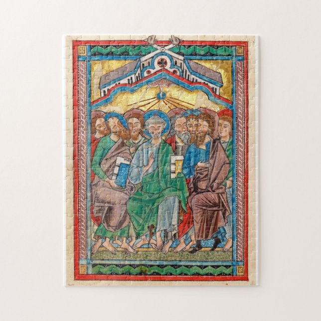 Celtic Pentecost Icon Jigsaw Puzzle (Vertical)