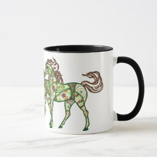 Celtic Prancing Horse Coffee Mug